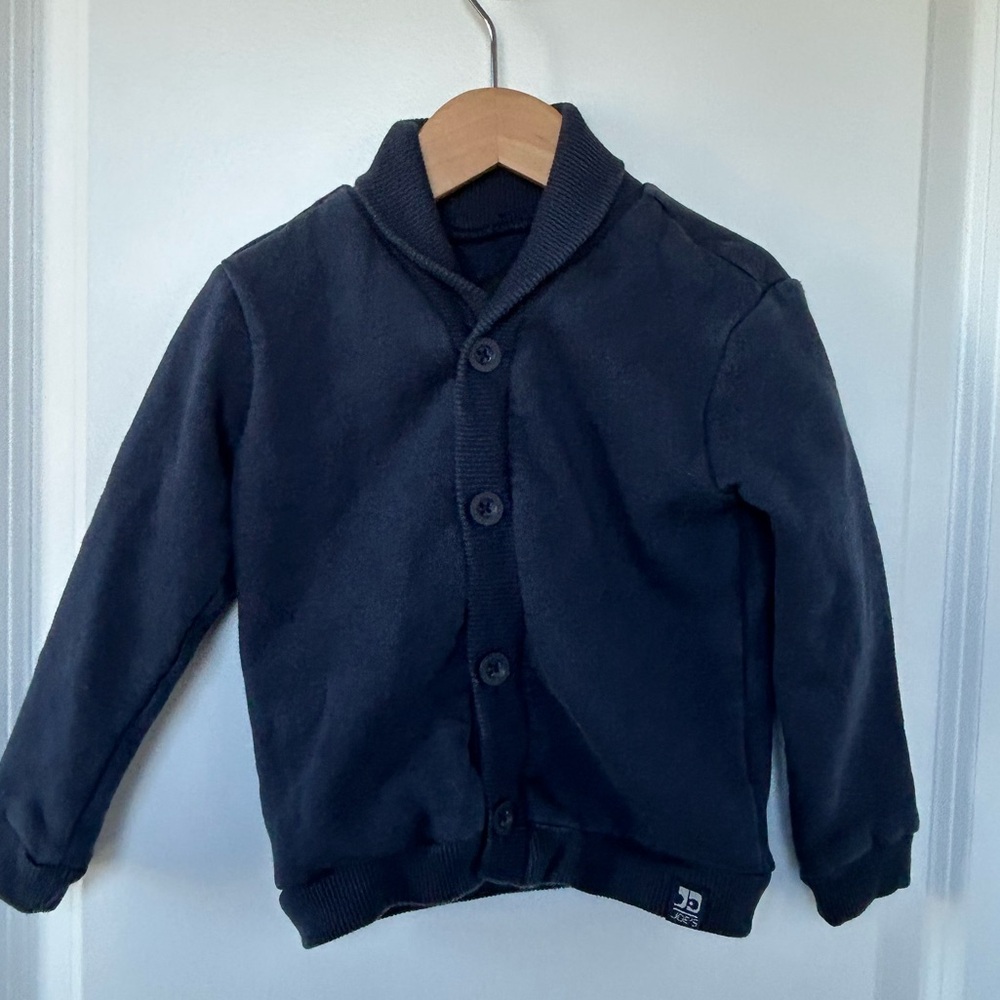 Joe's Jeans Toddler Navy Knit Sweatshirt Cardigan